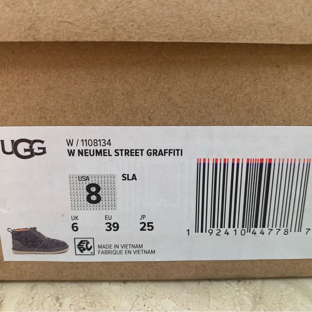 PRICE ✂️ UGG Neumel - Street Graffiti - Picture 9 of 9